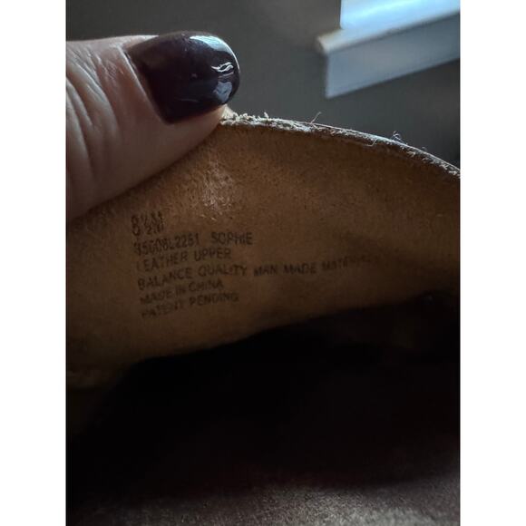 Naturalizer Sofie Leather Loafer Flats Size 8.5M - Picture 7 of 7